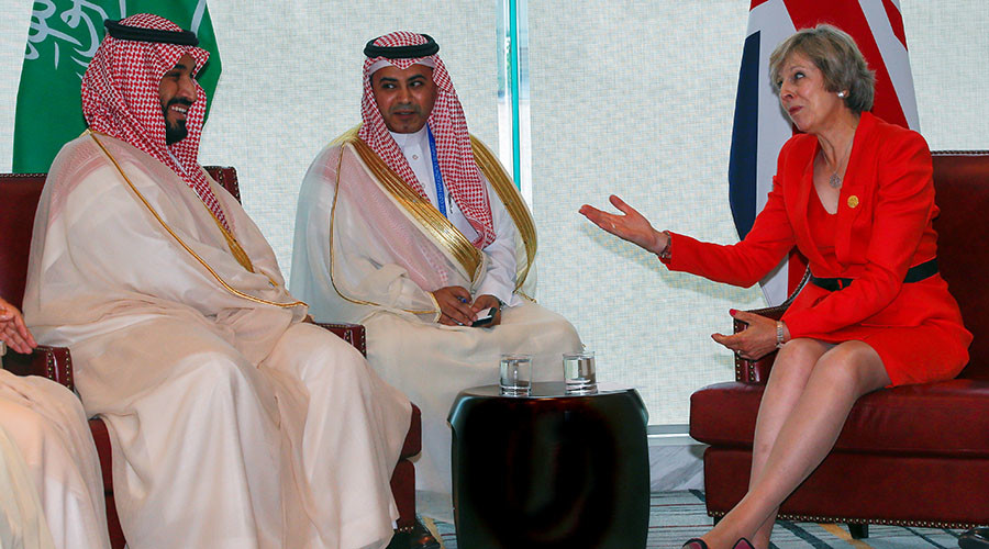 British PM Defends Arms Sales To Saudi Arabia