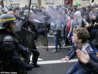 French army prepare for civil war in France