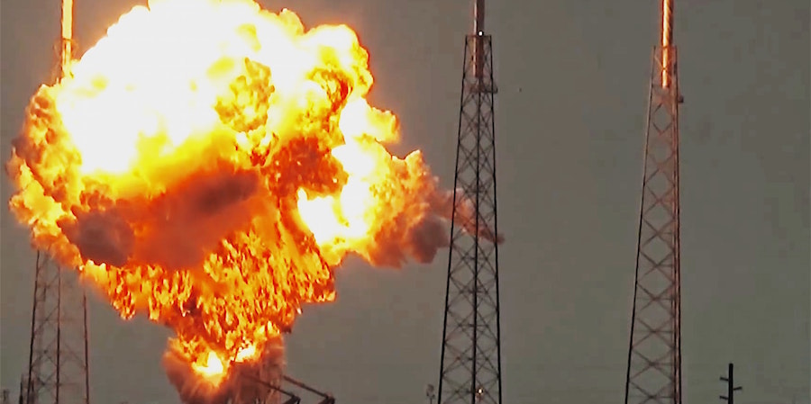 Elon Musk investigates claims that a UFO caused the Space X explosion