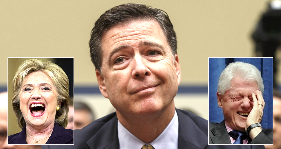 The FBI investigation into Hillary's use of an email server was an 'inside job' designed to lead to nothing