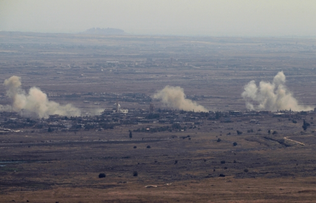 Israel Strikes Syrian Army Positions In Golan Heights