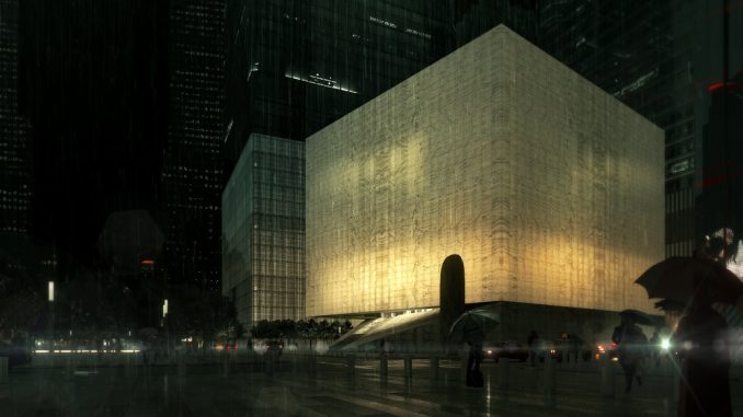 Hellraiser cube erected at WTC complex