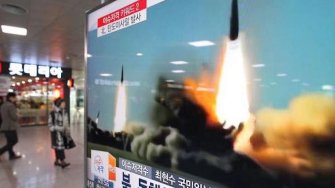 North Korea fire three missiles towards Japan