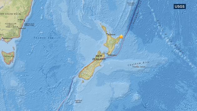 Powerful 7.2 Magnitude Earthquake Hits Off Coast Of New Zealand