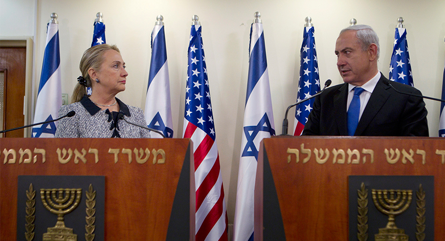 Benjamin Netanyahu says it doesn't matter who is elected US president, they will still support Israel