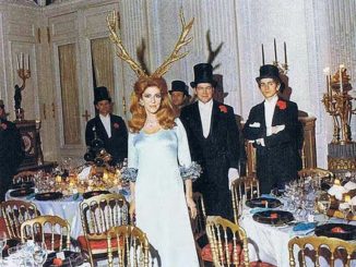 In 1972 Marie-Hélène de Rothschild hosted a satanic ceremony in one of the Rothschild's enormous, secretive mansions. Photographs of this were leaked on the internet.