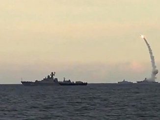 Russian warships attacked a military operations room in Syria, killing Israeli, US, and British officers believed to be supporting ISIS.