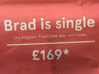 Norwegian Airline Cash In On Brangelina's Split