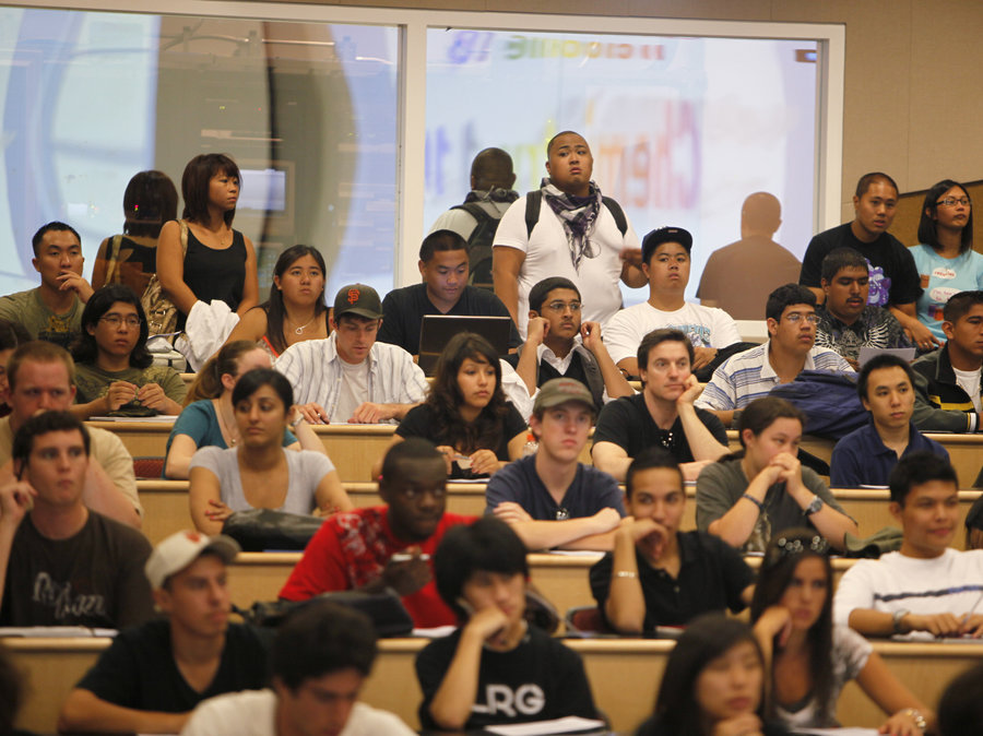 California University announced segregation of black students