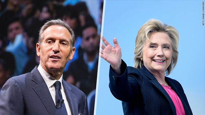 Starbucks CEO Endorses Hillary Clinton