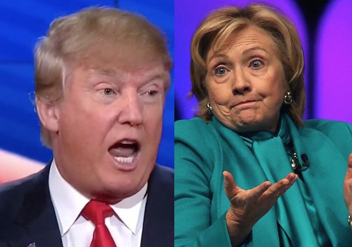 Trump requests moderator-less debate with Hillary