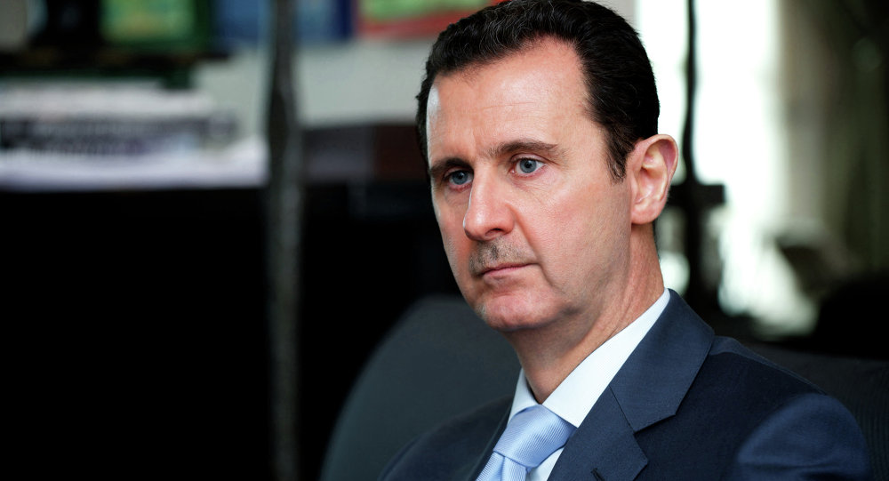 Assad condemns western intervention in Syria as 'illegal'