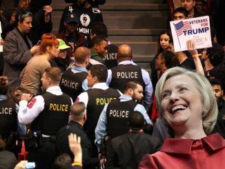 A stunning undercover video posted online exposes Hillary Clinton campaign operatives admitting they are paid to start violence at Trump rallies.