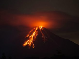 Mexico’s Colima Volcano Starts Violent Eruption