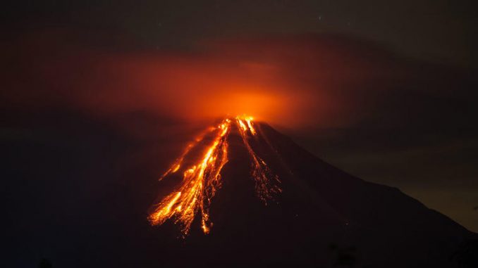 Mexico’s Colima Volcano Starts Violent Eruption