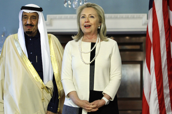 Wikileaks release shows that Hillary Clinton admitted that Saudi Arabia sponsors ISIS