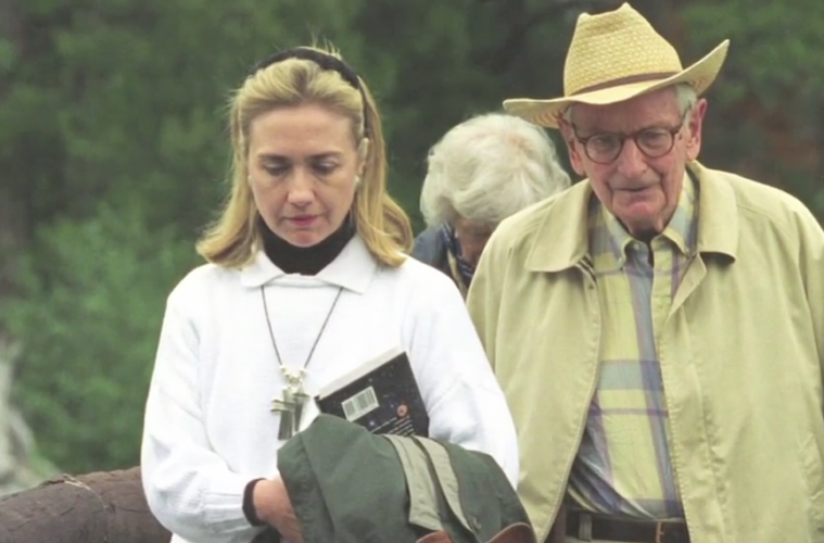 Bill and Hillary Clinton received a briefing from the late Laurance Rockefeller. The grandson of John D. Rockefeller brother of David was a leading UFO disclosure advocate.