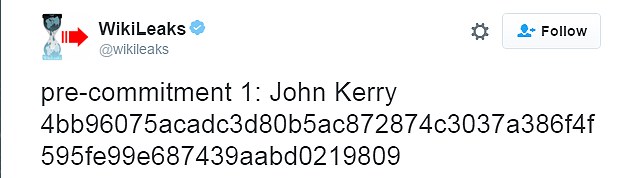 Twitter was alight with rumors and conspiracy theories late on Sunday night after these three tweets were published by WikiLeaks.