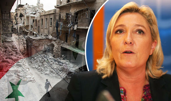 EU To Blame For Chaos In Syria: France's Le Pen