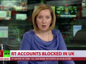 Russia Today have been blocked by the UK government from operating in the United Kingdom