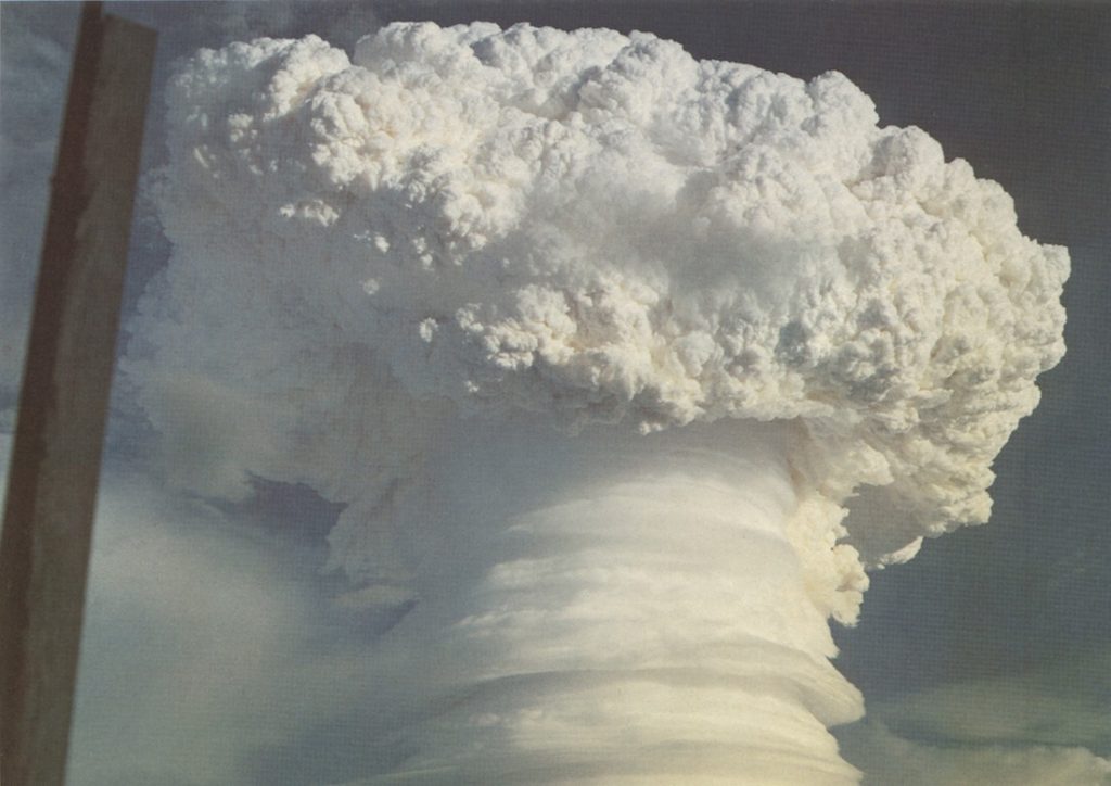 US test drop two nuclear bombs on Nevada desert as part of World War 3 drills