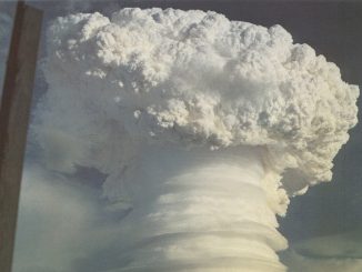 US test drop two nuclear bombs on Nevada desert as part of World War 3 drills