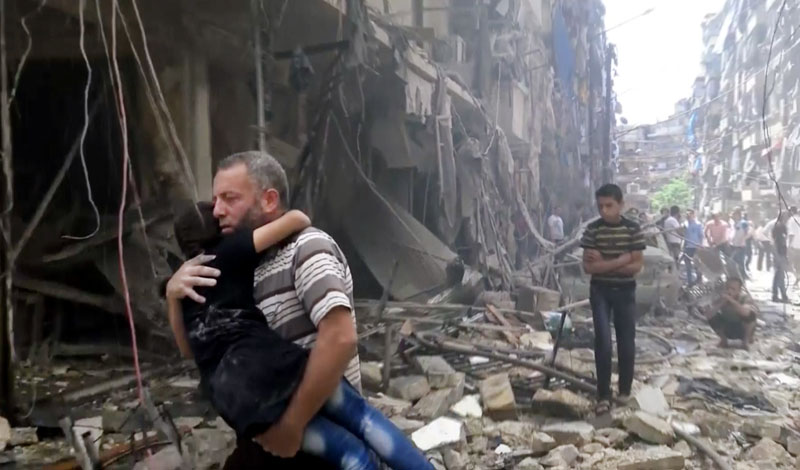 Civilians aleppo