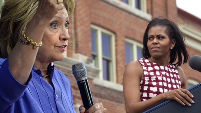 Michelle Obama admits Hillary Clinton is ill on amphetamines