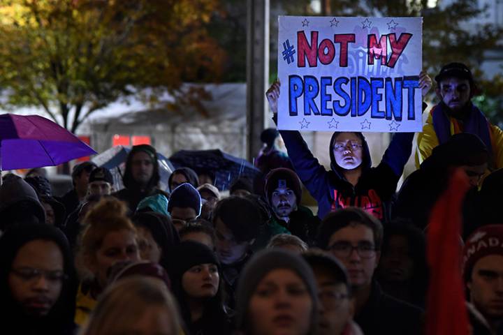 Anti Trump protests
