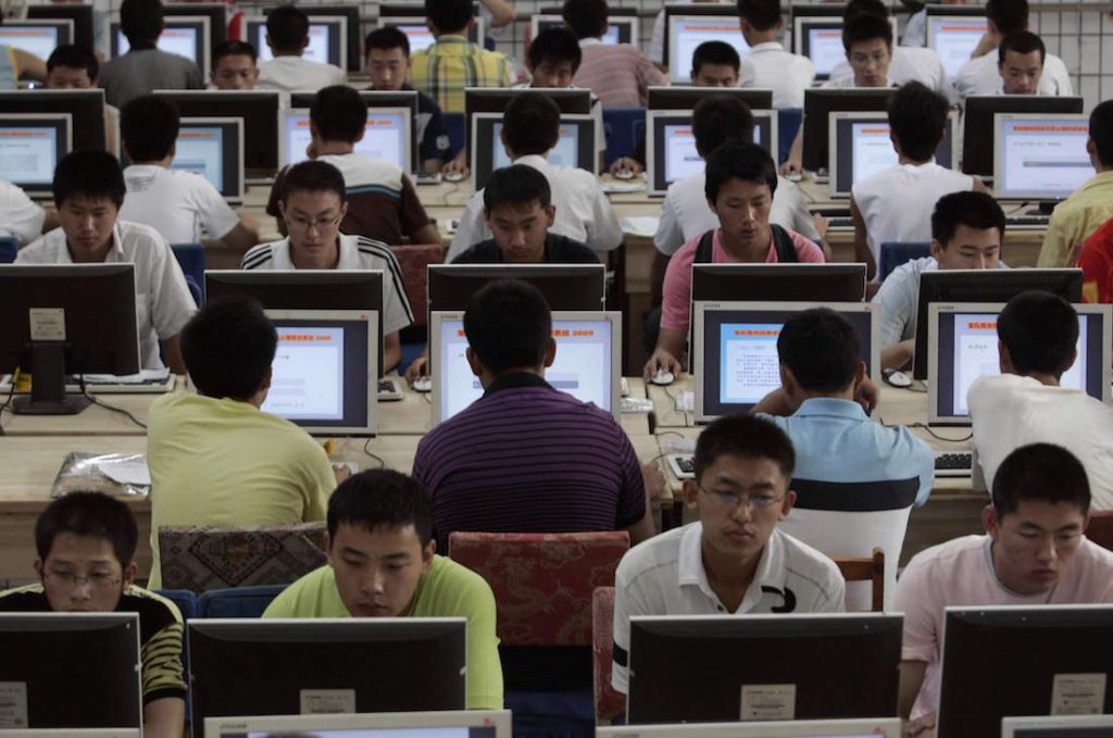 China require all citizens to register to use the internet