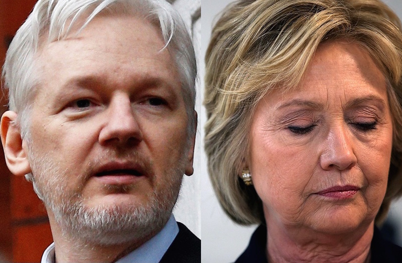 Clinton campaign warn media to ignore 'smoking gun' WikiLeaks release this week