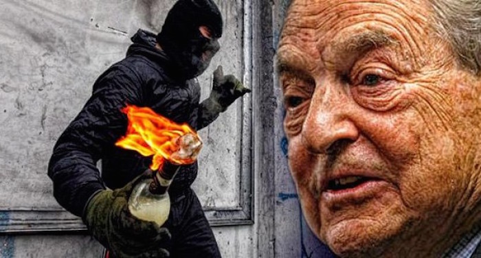 George Soros caught funding anti-Trump riots across America