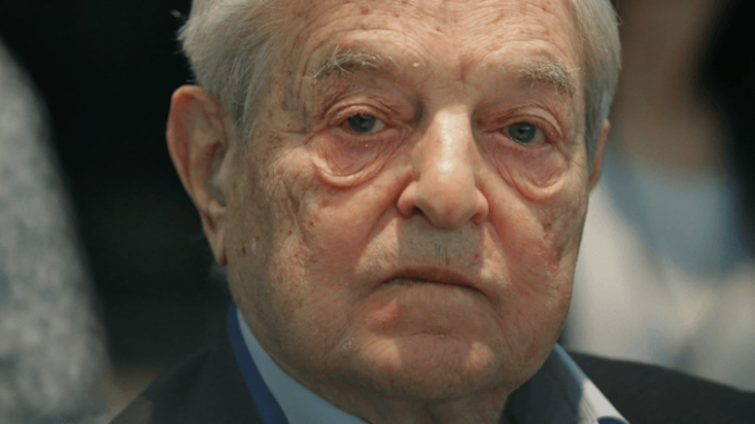 George Soros seeks to undermine Trump World Order