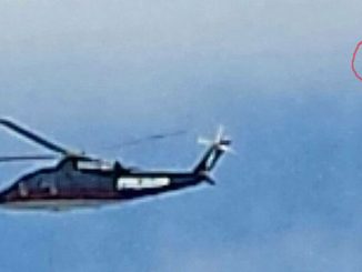 UFO caught following Trump during his campaign trail