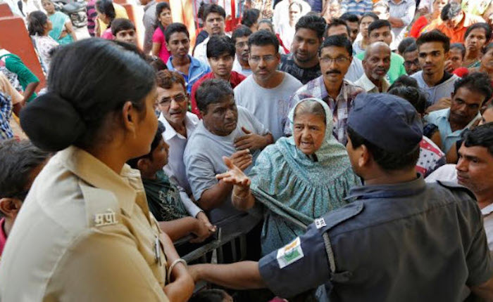 Chaos reported across India as Government close ATMs amid a ban on cash