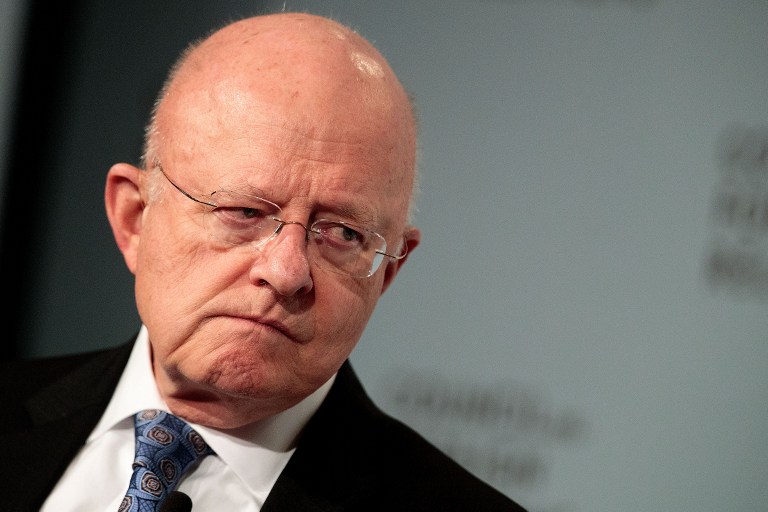 US Intelligence Chief James Clapper Resigns