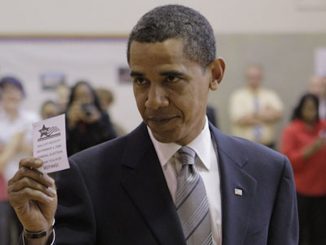 Barack Obama has gone on record encouraging illegal immigrants to vote in the United States presidential election.