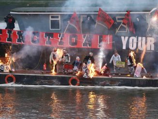 Over $6 million worth of rare punk memorabilia was burned yesterday by Joe Corré because he didn't want the valuable items to "end up on a banker's wall."