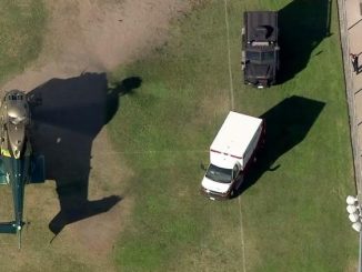 One person has been killed and three others injured in a shooting at a polling station in Los Angeles, California.