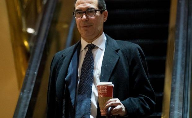 Trump Picks Goldman Sachs Banker For Treasury Secretary