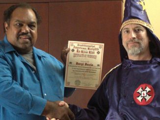 A Chicago man has an unusual way of combating racism: he makes friends with members of the Ku Klux Klan (KKK).