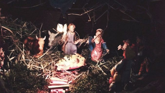 A nativity scene of baby Jesus has been banned in case it offends one of the FOUR Muslims living in a Belgian town.