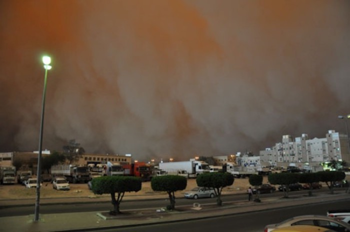 A "bio warfare" storm has killed 5 people in Kuwait just days after a similar storm hit Australia killing 6 and leaving thousands hospitalized