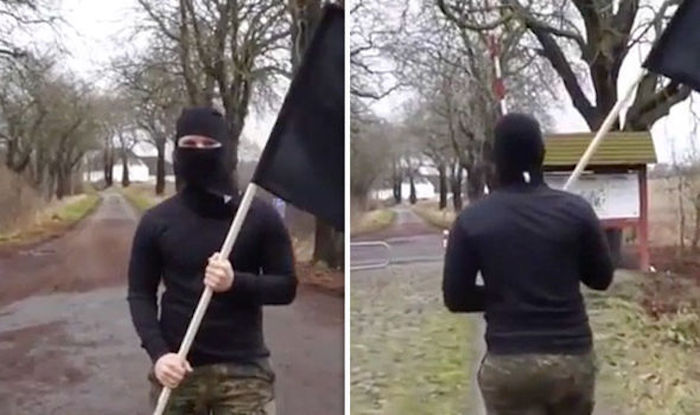 A Danish man dressed up as an ISIS fighter and filmed himself crossing the border into Germany multiple times - and not once was he stopped or questioned by authorities.