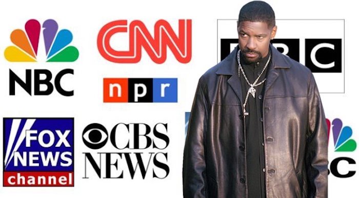 Denzel Washington slams mainstream media war on alternative media
