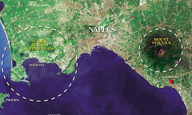 Supervolcano Campi Flegrei Reawakening Near Naples