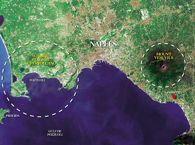 Supervolcano Campi Flegrei Reawakening Near Naples