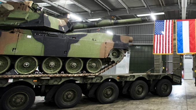 US Sends Tanks To Netherlands To Bolster NATO Against Russia