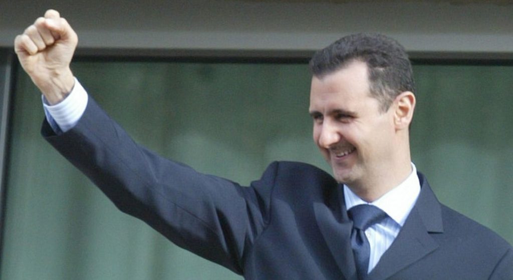 Assad has vowed to liberate "every inch" of Syria from the control of the New World Order