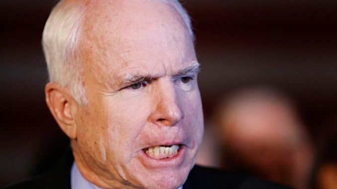 John McCain admits committing treason to oust Trump